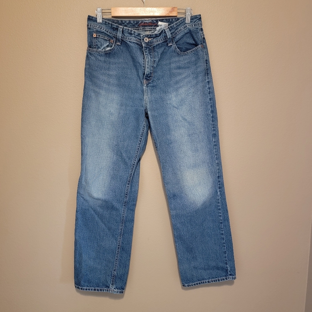 Eddie Bauer Womans Boot Cut Jeans Mid-Rise Size 10